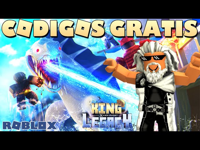 🌋🧊TODOS LOS *CODIGOS* DISPONIBLES DE KING LEGACY! (GEMAS,DINERO  GRATIS!💰) EN MAYO