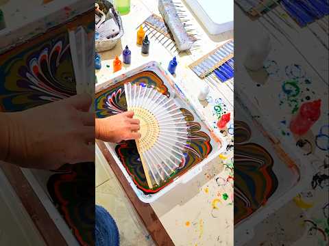 Water Marbling satin