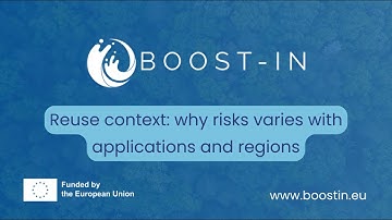 Reuse context: why risks varies with applications and regions