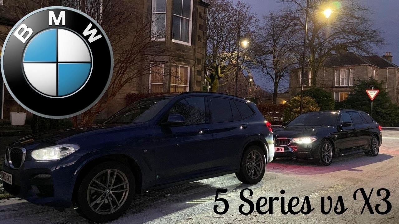 2021 BMW X3 M sport vs BMW 5 series Touring M sport comparison, which ...