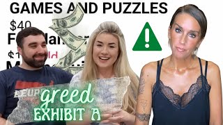 LOVE MEG IS GREEDY ON A NEW LEVEL… HOW EMBARRASSING