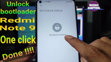Unlock bootloader redmi note 9 (merlin) || Ubl Redmi Note 9