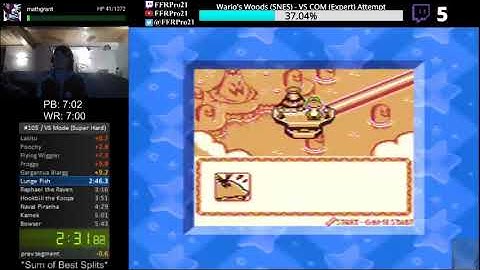 GB - Tetris Attack - VS Mode Speedrun (Super Hard) - 6:47