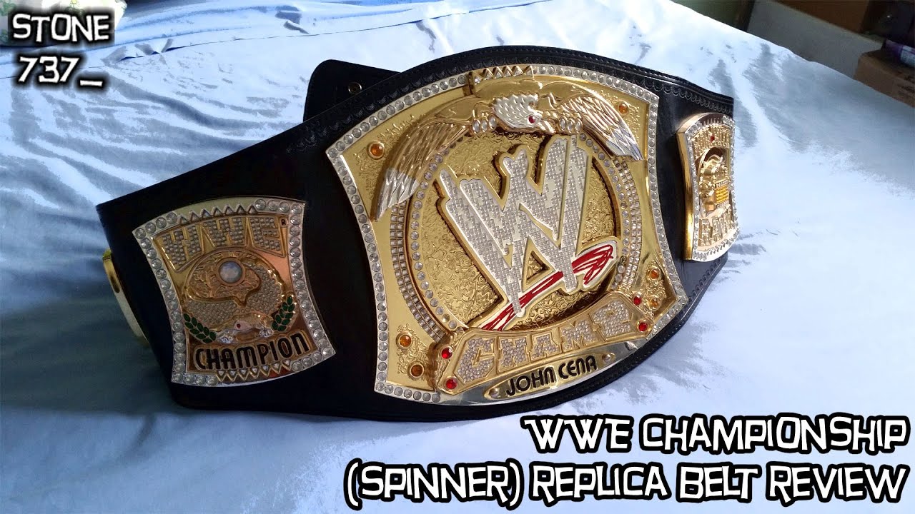 Wwe Championship Spinner Replica Belt Review Youtube