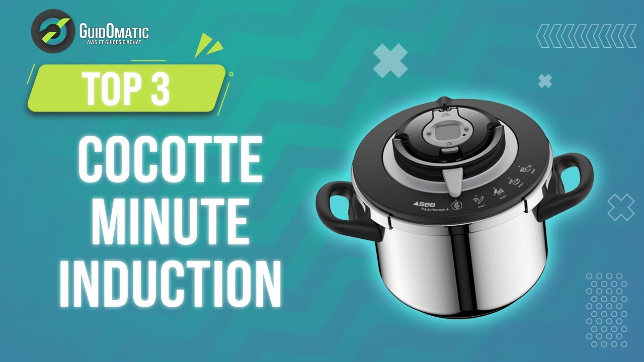 🔥Seb Nutricook+ Cocotte-minute inox, Autocuiseur induction