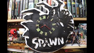 scroll saw spawn clock