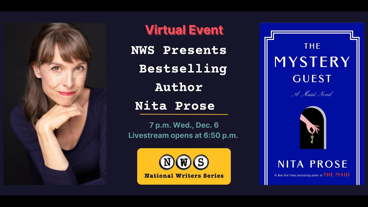 NWS Presents: An Evening with Nita Prose, featuring "Mystery Guest"