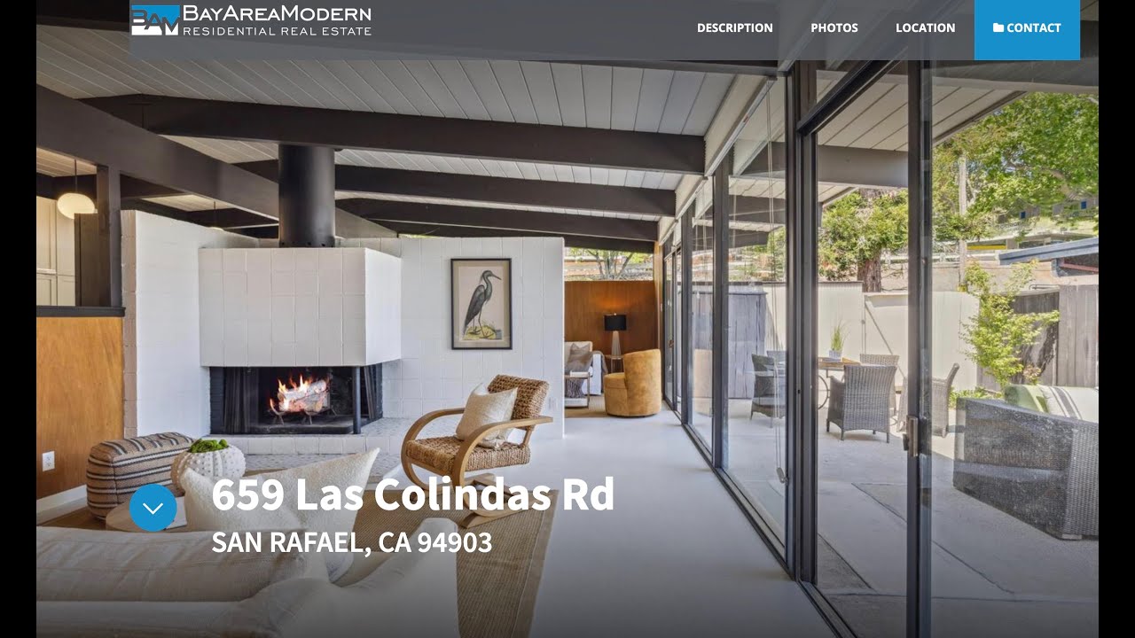 Original Eichler Tour with modernized amenities - Eichler Beams to highlight architecture$1,425,000