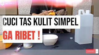 Cara Ampuh Membersihkan Tas Kulit  Modal Cuka  Litfeeds Shoe Cleaner V2