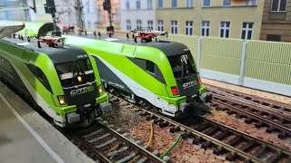 H0 Modelleisenbahn - Fahrbetrieb Jänner 2021