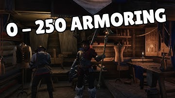 New World - 0 To 250 Armoring/Weaponsmithing Fast And Easy Guide