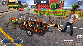 ATV Bike Dog Transporter Cart Driving - Best Android Gameplay screenshot 5