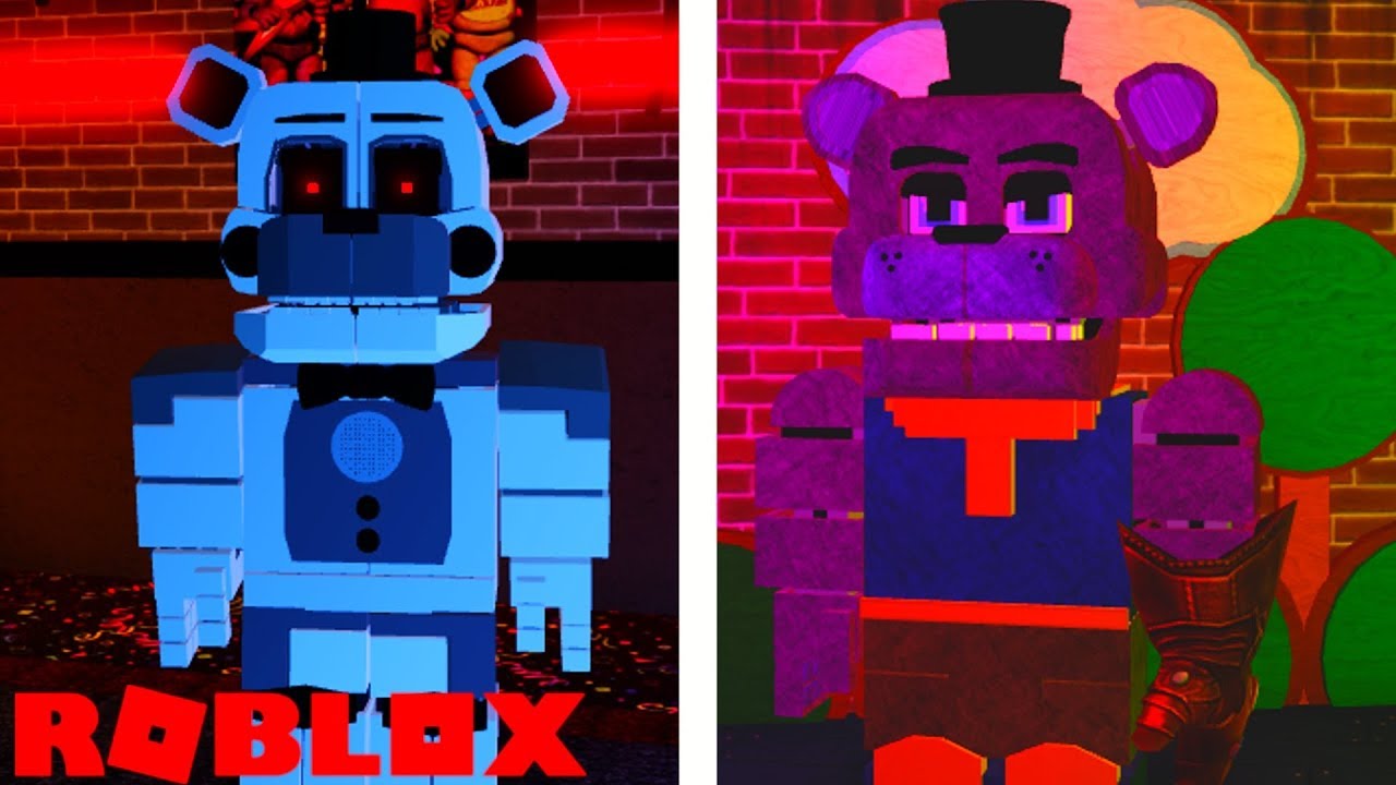 New Map Animatronics And More In Roblox Fnaf Rp Youtube