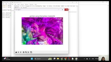 Cara Menampilkan Gambar atau Citra Menggunakan Library Matplotlib, Pillow dan OpenCv