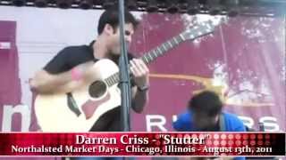 Darren Criss - Stutter LIVE! From Northalsted Market Days (SAMPLE CLIP)