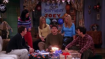 Friends - Joey turns 30 and joey