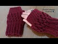 كروشيه جوانتى /قفازات لاى مقاس _ Crochet Fingerless Gloves #صحبه_الكروشيه