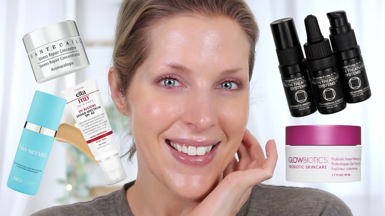 Morning Skincare | Over 40 Routine for Aging Gracefully - YouTube