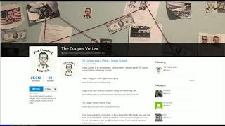 Interview of Gregory Gossett on "The Cooper Vortex Podcast" regarding his father being DB Cooper.