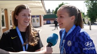 Guro Reiten & Maren Mjelde about life in Chelsea, the horrible injury & the Euro's