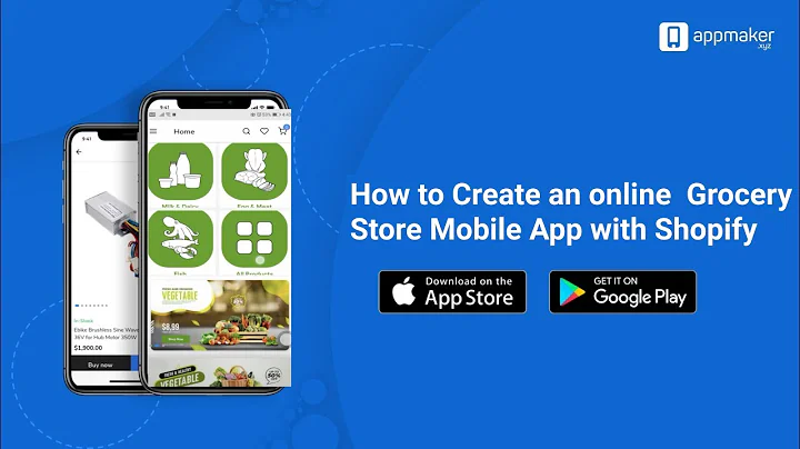 Transform Your Grocery Store in Shopify into a Mobile App