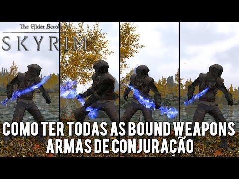 Vídeo: Melhores Armas Do Skyrim - Melhor Arco, Espada, Adaga E Mais