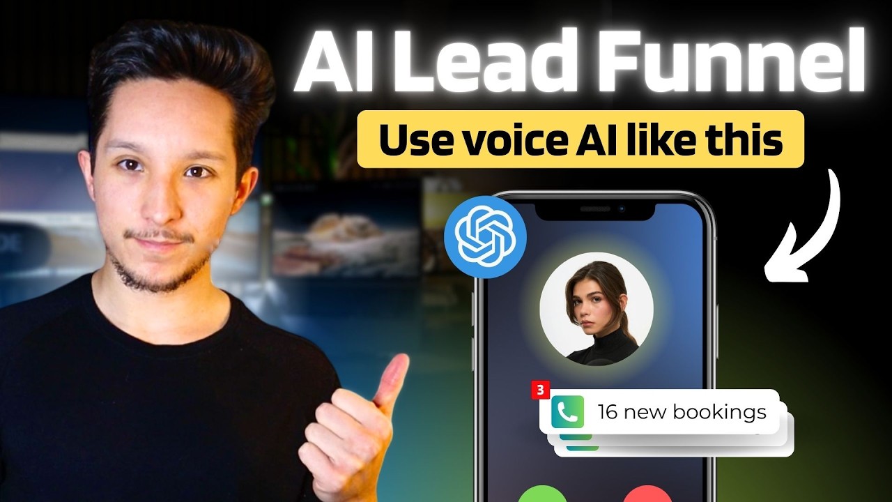 AI voice caller booking appointments automatically from ad leads
