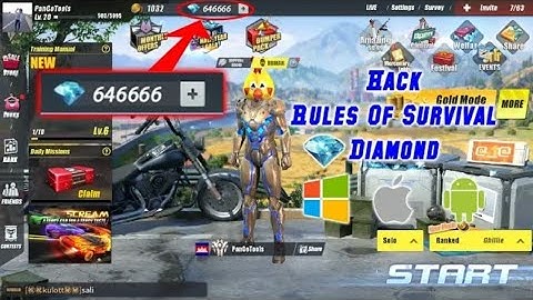 HOW TO HACK RULES OF SURVIVAL || UNLIMITED DIAMONDS FOR ANDROID / IOS / PC
