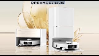 DREAME S30 Pro Ultra - белая версия робота-пылесоса X40. Европейский L40S Ultra? Лучшая покупка 2024