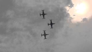 EAA AirVenture 2014 - T-33 Flyover [08/01/2014]
