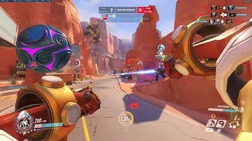 BETA ROLE QUEUE SEASON! Placements for SUPPORT 3 of 5! [OVERWATCH]