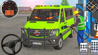 City Van Driving Simulator 3D Game: Real Van Driving Ride passenger Transport 2026! Android Gameplay screenshot 4