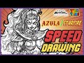 AZULA STARFIRE MASHUP TIME LAPSE | SPEED DRAWING!!!