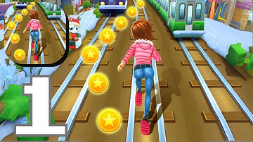 Subway Princess Runner - Gameplay Walkthrough Tutorial All Levels Mobile Game (Android, iOs)