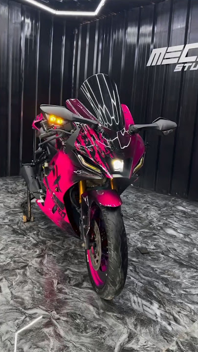 Red modified R15 V4 ❤️ High graphics 💥 #rc390​ #ytshorts​ #shorts​ #viralshorts​
