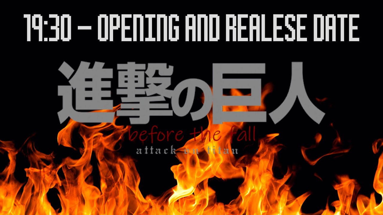 АТАКА ТИТАНОВ: ДО ПАДЕНИЯ | ОПЕНИНГ И ДАТА - YouTube