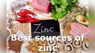 Best sources of zinc. Why should we eat foods that contain zinc? The benefits of zinc. Zinc sources.