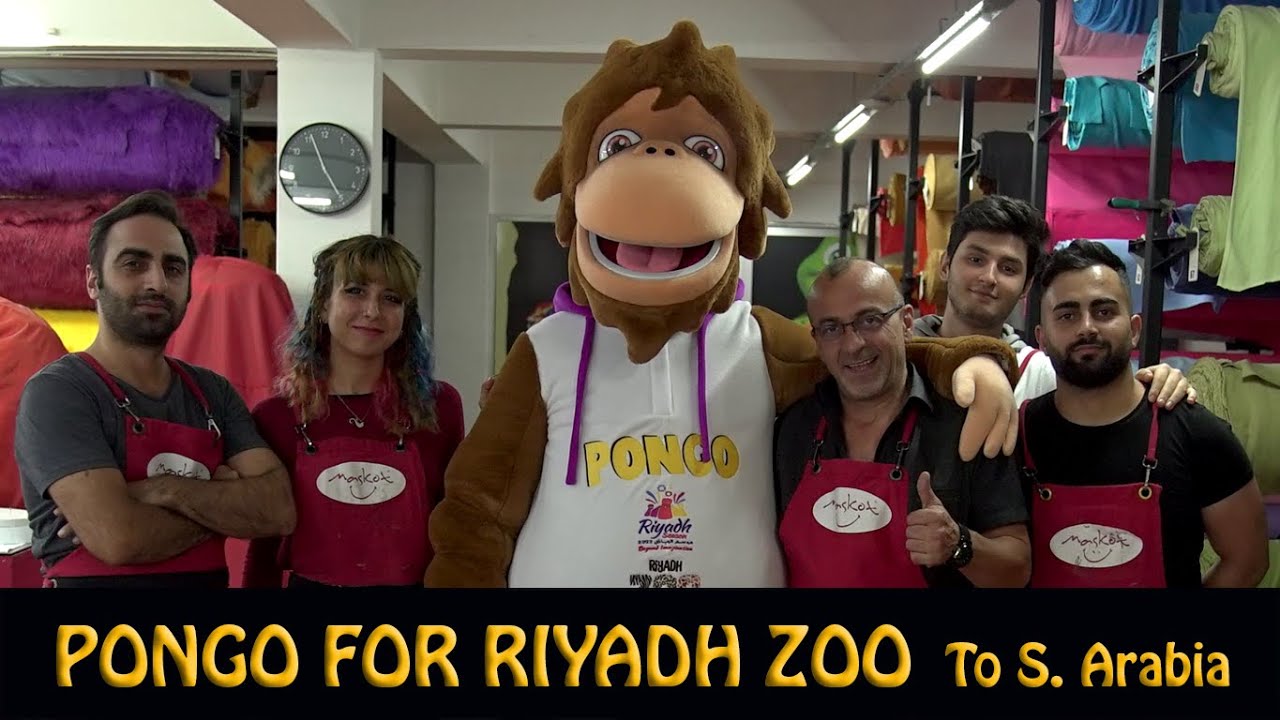 Monkey Mascot Costume