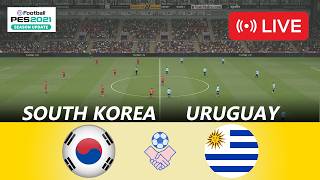 🔴LIVE : South Korea vs Uruguay | Friendly Football Match 2026 | Video Game - Simulation screenshot 3