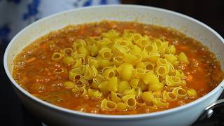 One Pan Ground Beef Pasta | Simple and delicious Dinner in Few Minutes