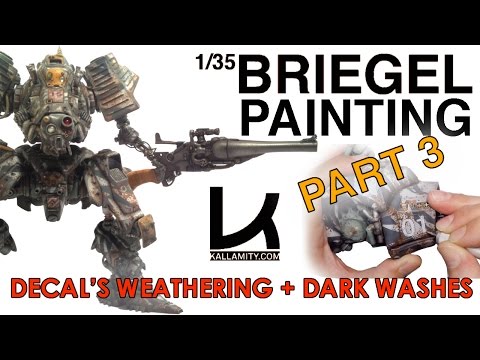 KALLAMITY 1/35 BRIEGEL PAINTING-PART THREE: DECALS and DARK WASHES