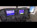 Flight Simulator 4K 60fps training missions IFR ascending and descending