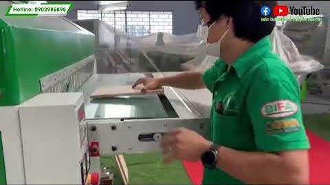 Máy cào cước tạo vân gỗ 1300mm - 2 trục | Cty Máy chế biến gỗ Thượng Nguyên