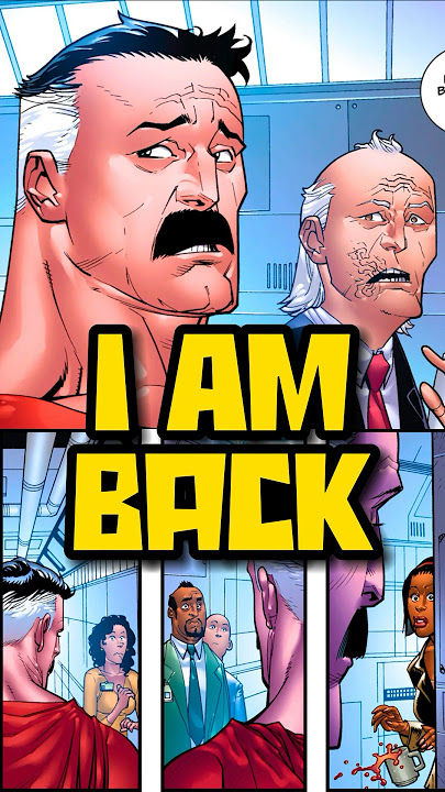 Omni-Man RETURNS To Earth After The Viltrumite War | Invincible #invincible #comics #shorts