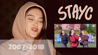 РЕАКЦИЯ на каверы от STAYC | Wonder Girls, Miss A, T-ara, EXO, Twice, BLACKPINK...