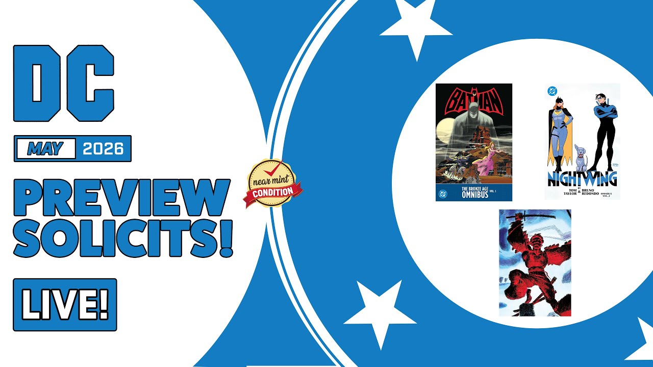 DC Comics Previews Solicitations May 2026 | Omnibus | DC Finest | Absolutes | DC Compact