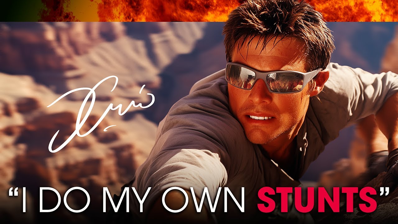Tom Cruise Tribute - I Do My Own Stunts (Lyrics music video, AI)