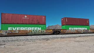 UP 8243 East — Double-Stack Intermodal at MP 791.5 | Sunset Route