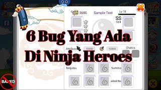 Kumpulan Bug Di Ninja Heroes!!