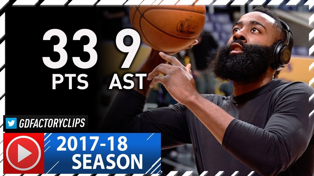 James Harden Full Highlights vs Lakers (2017.12.03) - 36 Pts, 9 Ast, TOO EASY!